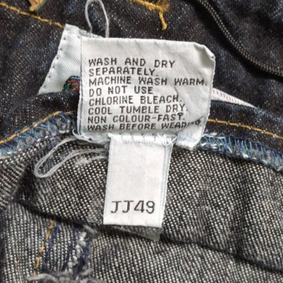 Jeanjer Vintage 80s 90s High Waisted Pleated Tapered Denim Trousers 13/14